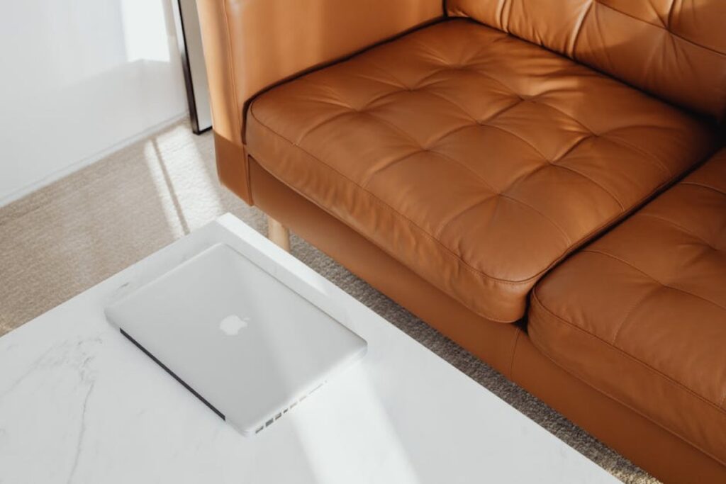 leather sofa set