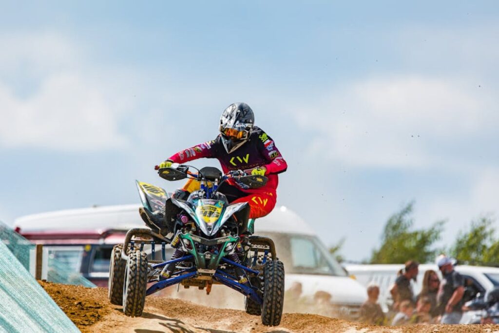 quad with trailer