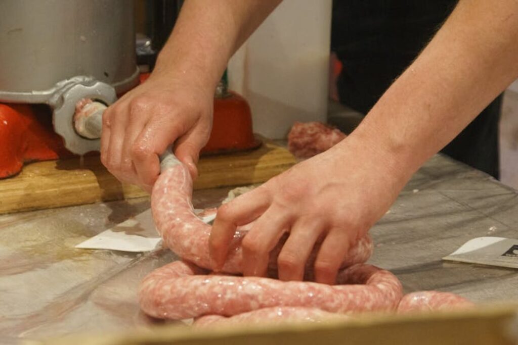 sausage stuffer machine