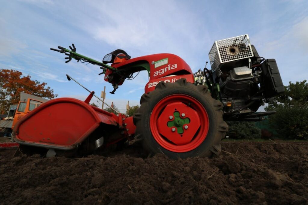 tiller tractor attachment