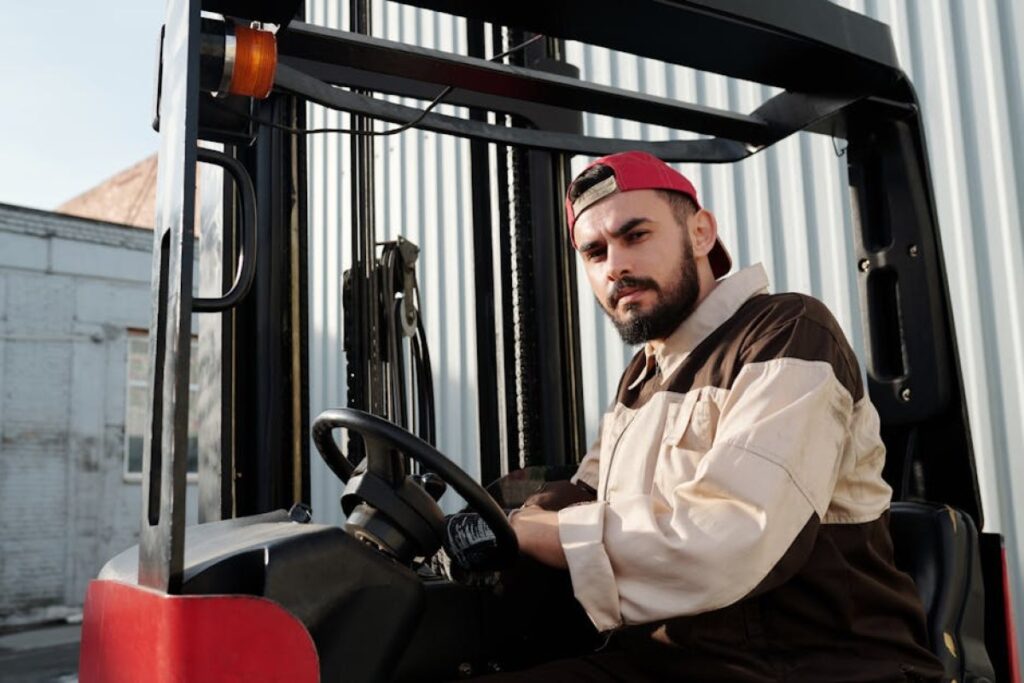 forklift toyota side shift