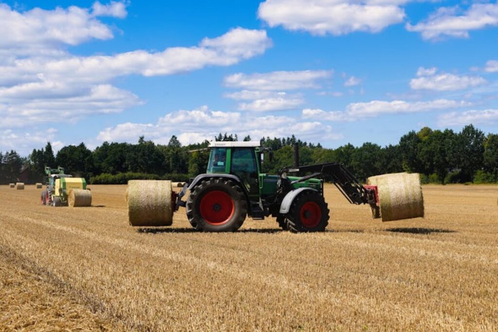 agricultural bale grab