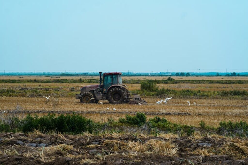 plow tractor agriculture