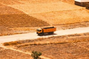 agricultural dump truck