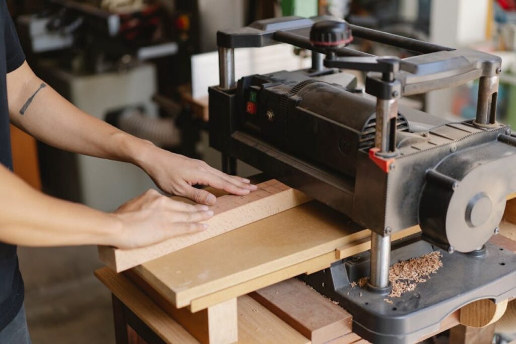wood planer machine