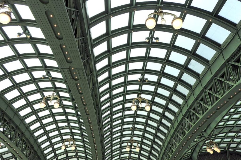 metal hall