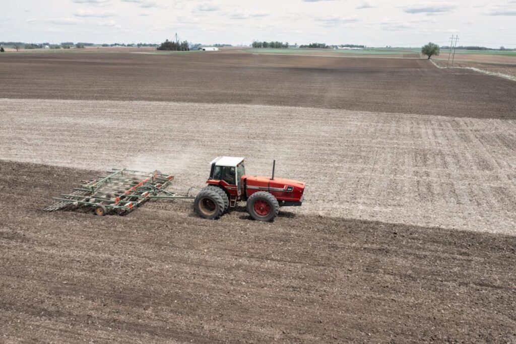 harrow cultivator quad
