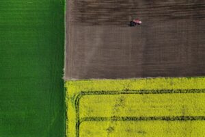agriculture tractor field