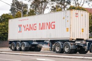 trailer frame container