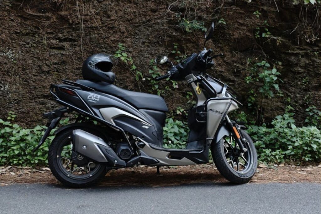 scooter side view