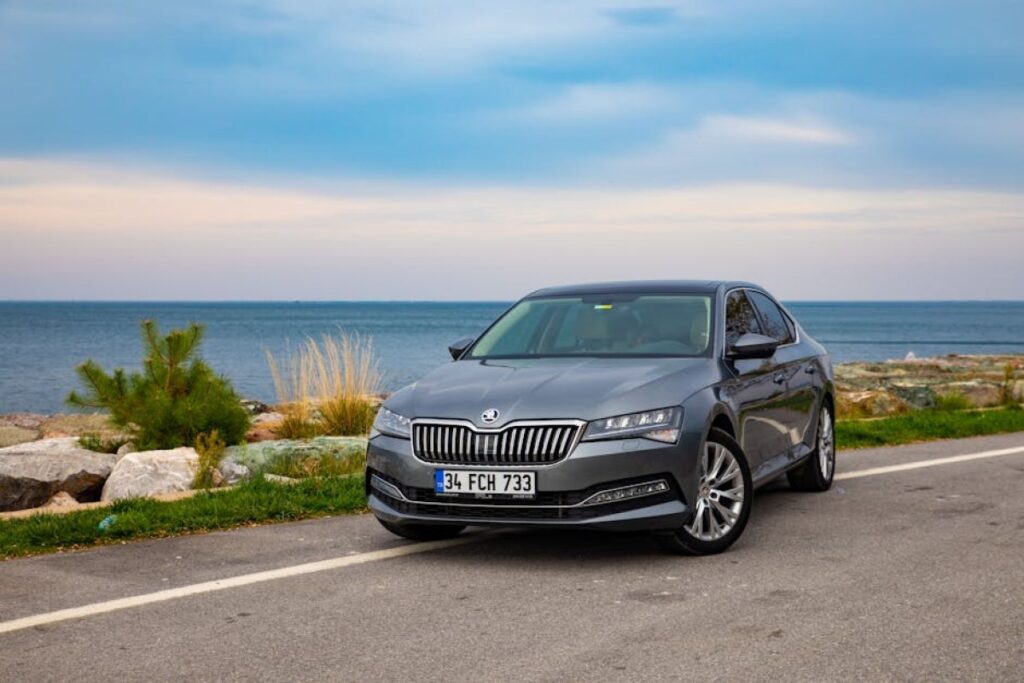 Skoda Superb car