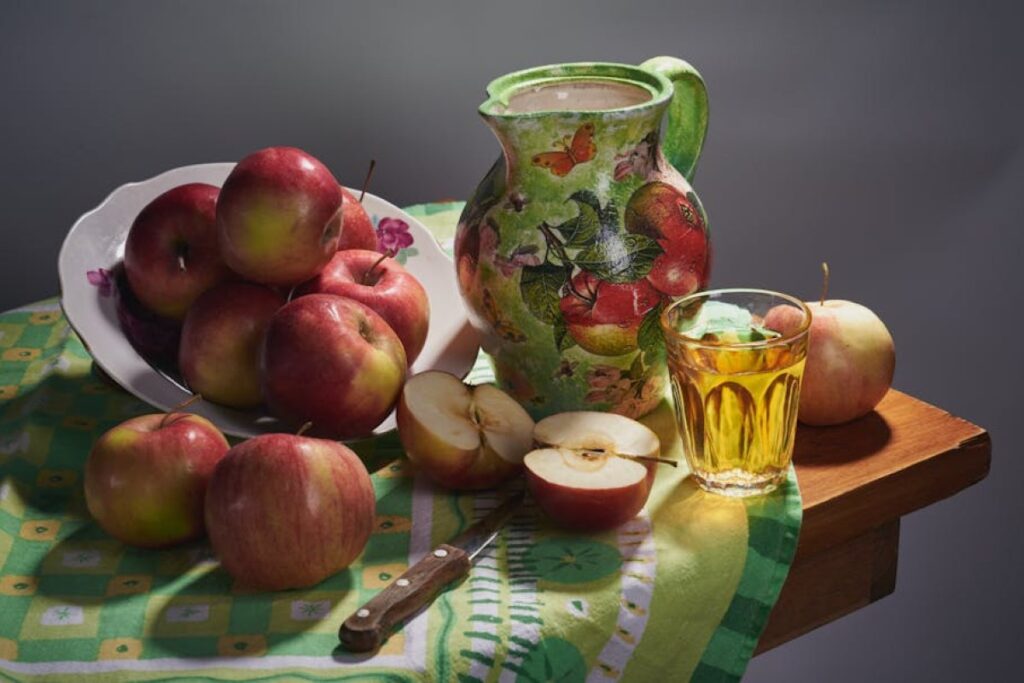 apple juice production