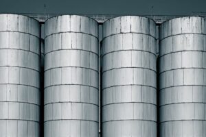 grain silos