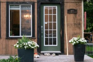 used exterior door