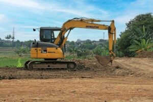 Komatsu excavator