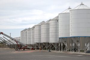 grain silos