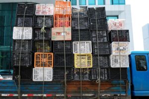 plastic farrowing crate