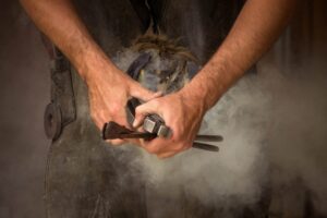 horse shoeing equipment