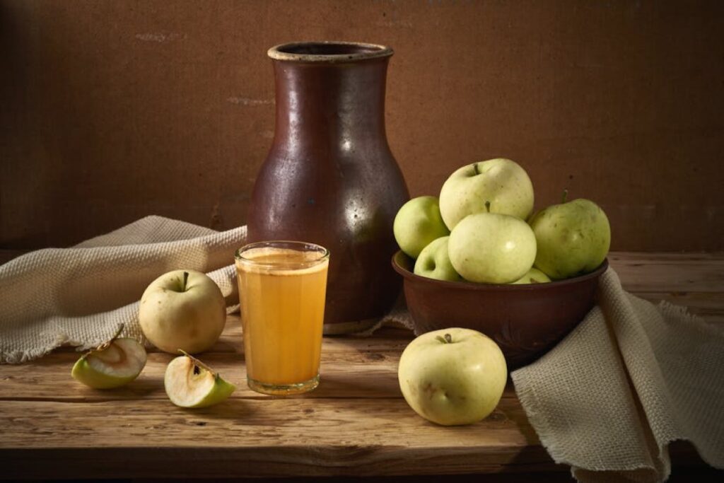 apple juice production