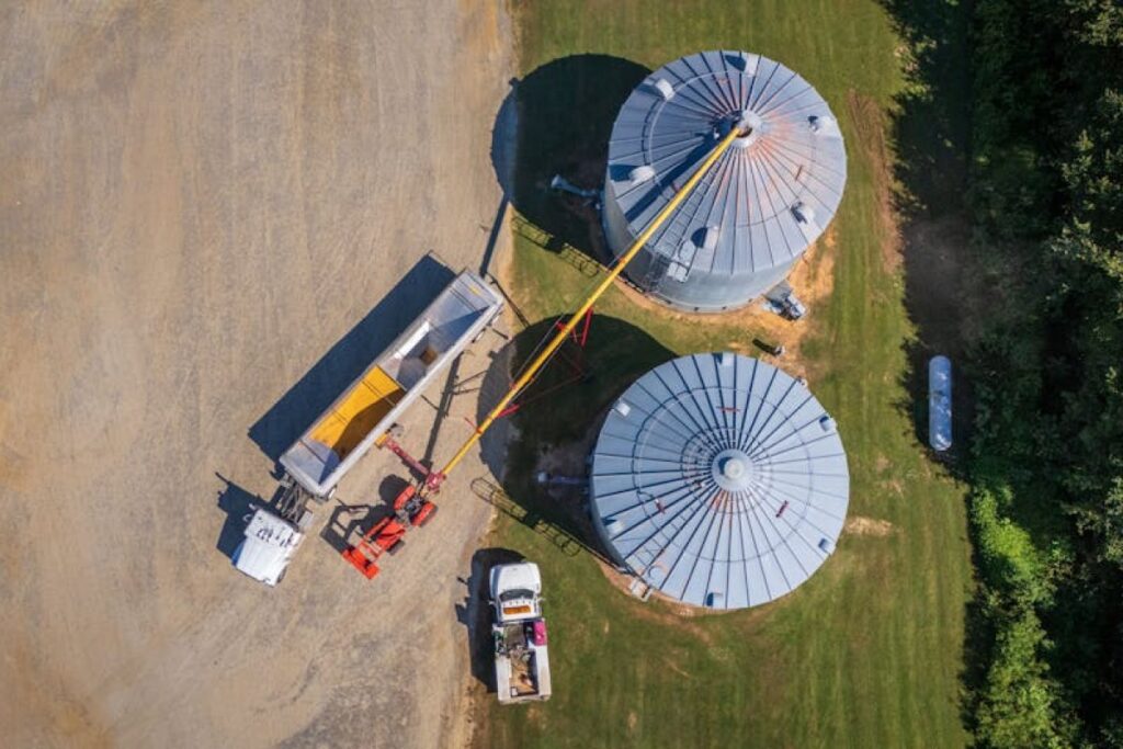 mobile grain dryer
