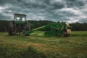 John Deere baler