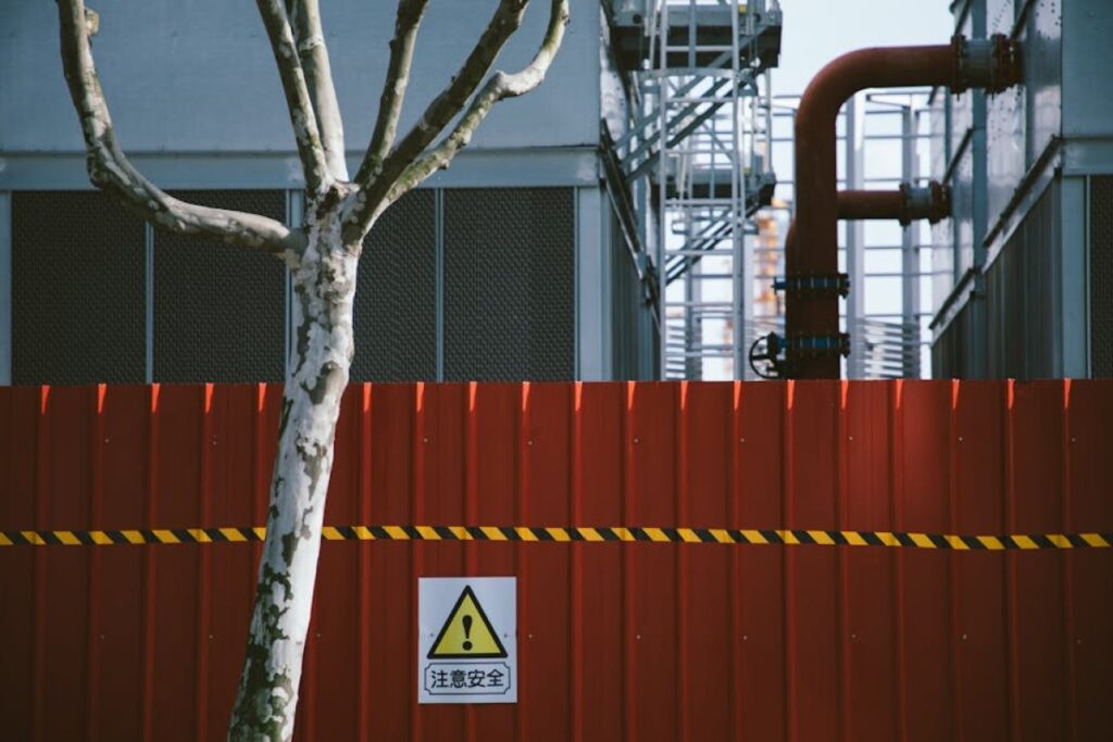 steel pipe fence