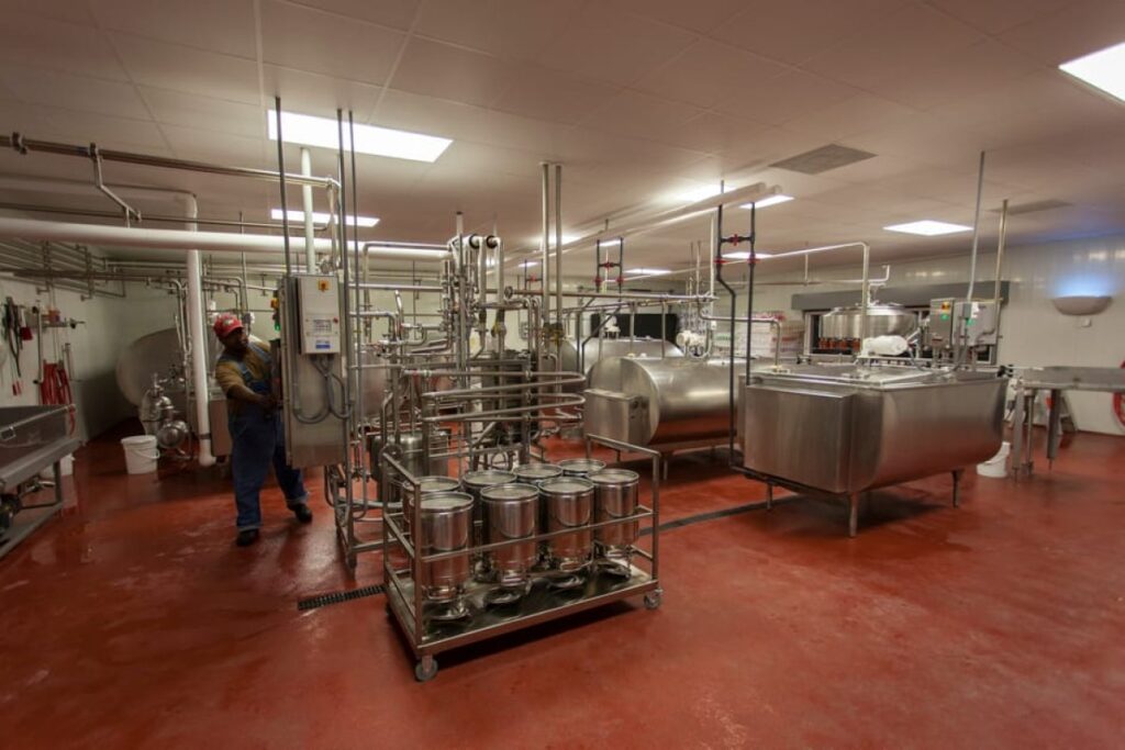 milk cooling tank