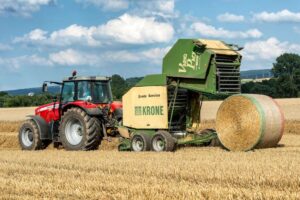 broken baler