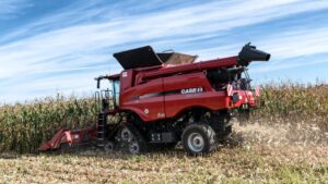 Pierwszy Case IH AF10 w Polsce pracuje w gospodarstwie Wiesława Gryna