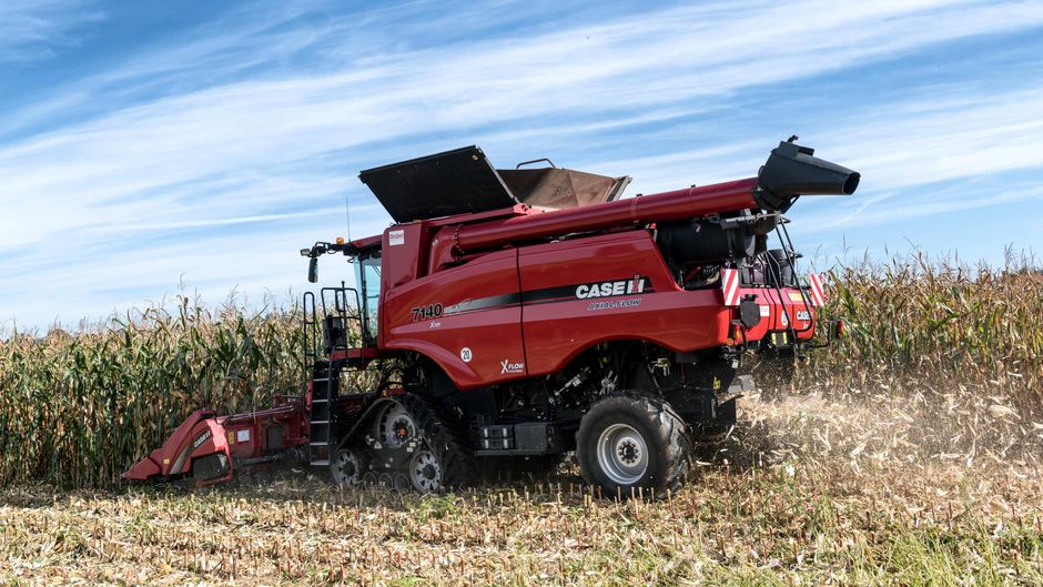 Pierwszy Case IH AF10 w Polsce pracuje w gospodarstwie Wiesława Gryna